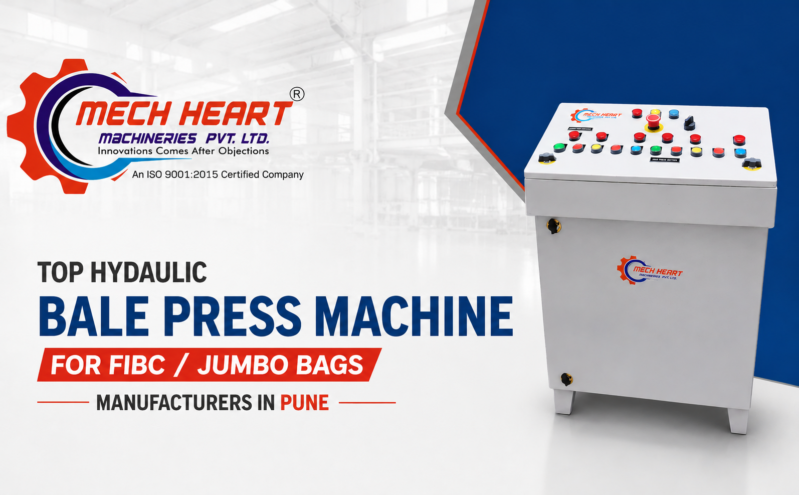 Top Hydaulic Bale Press Machine for FIBC / Jumbo Bags Manufacturers in Pune