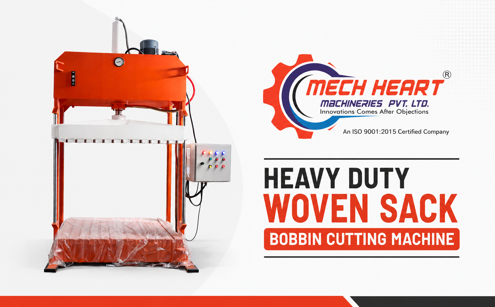 Heavy duty WOVEN SACK BOBBIN CUTTING MACHINE
