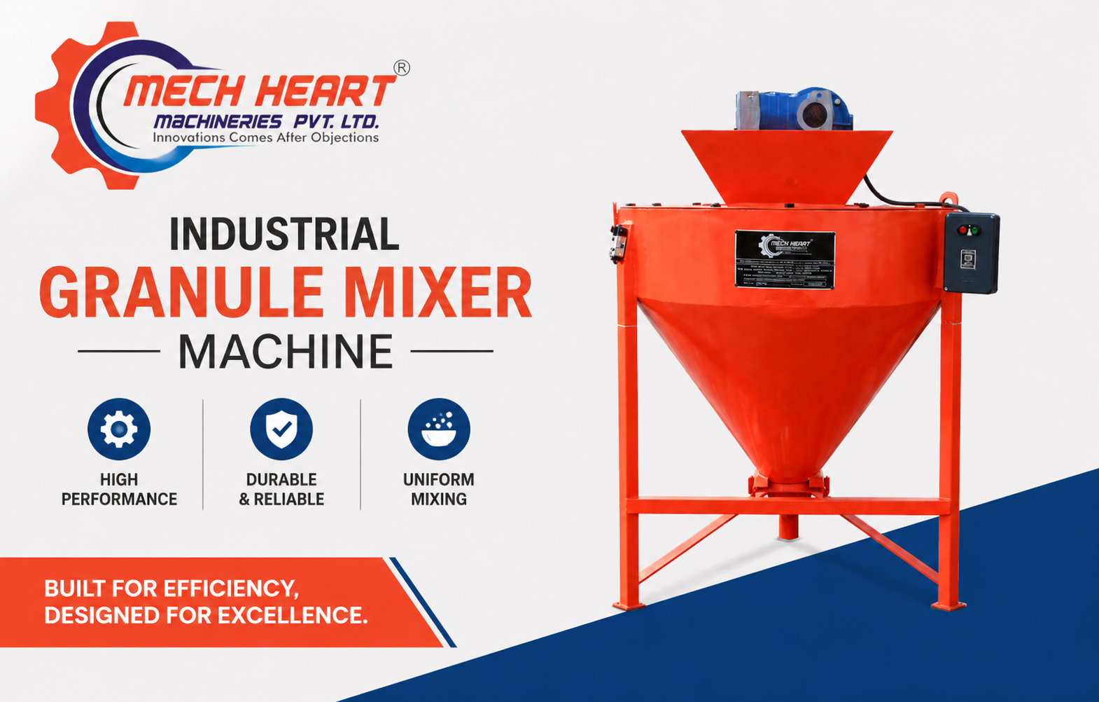 Industrial Granule Mixer Machine Supplier & Exporter