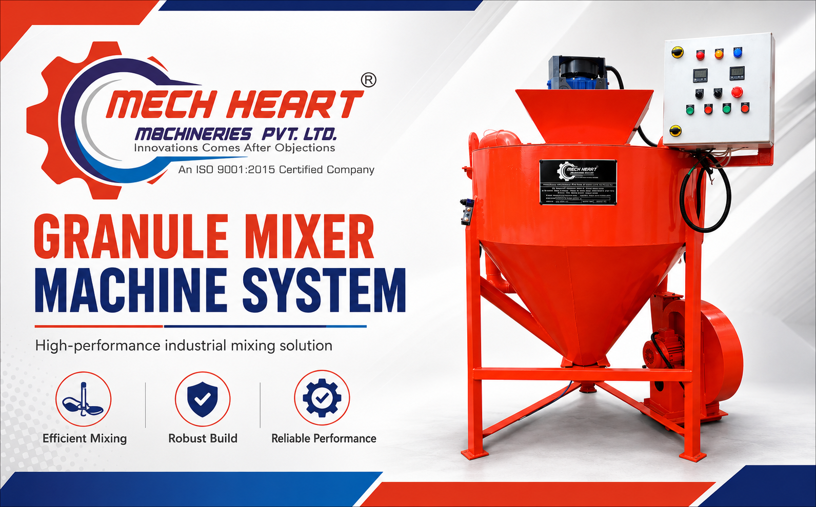 Granule Mixer Machine system