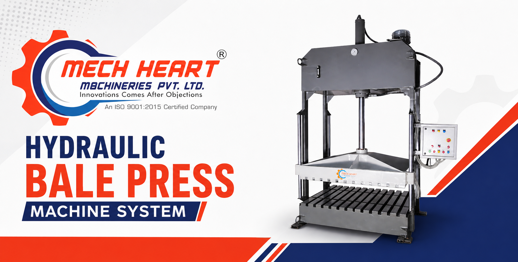 Hydaulic Bale Press Machine system