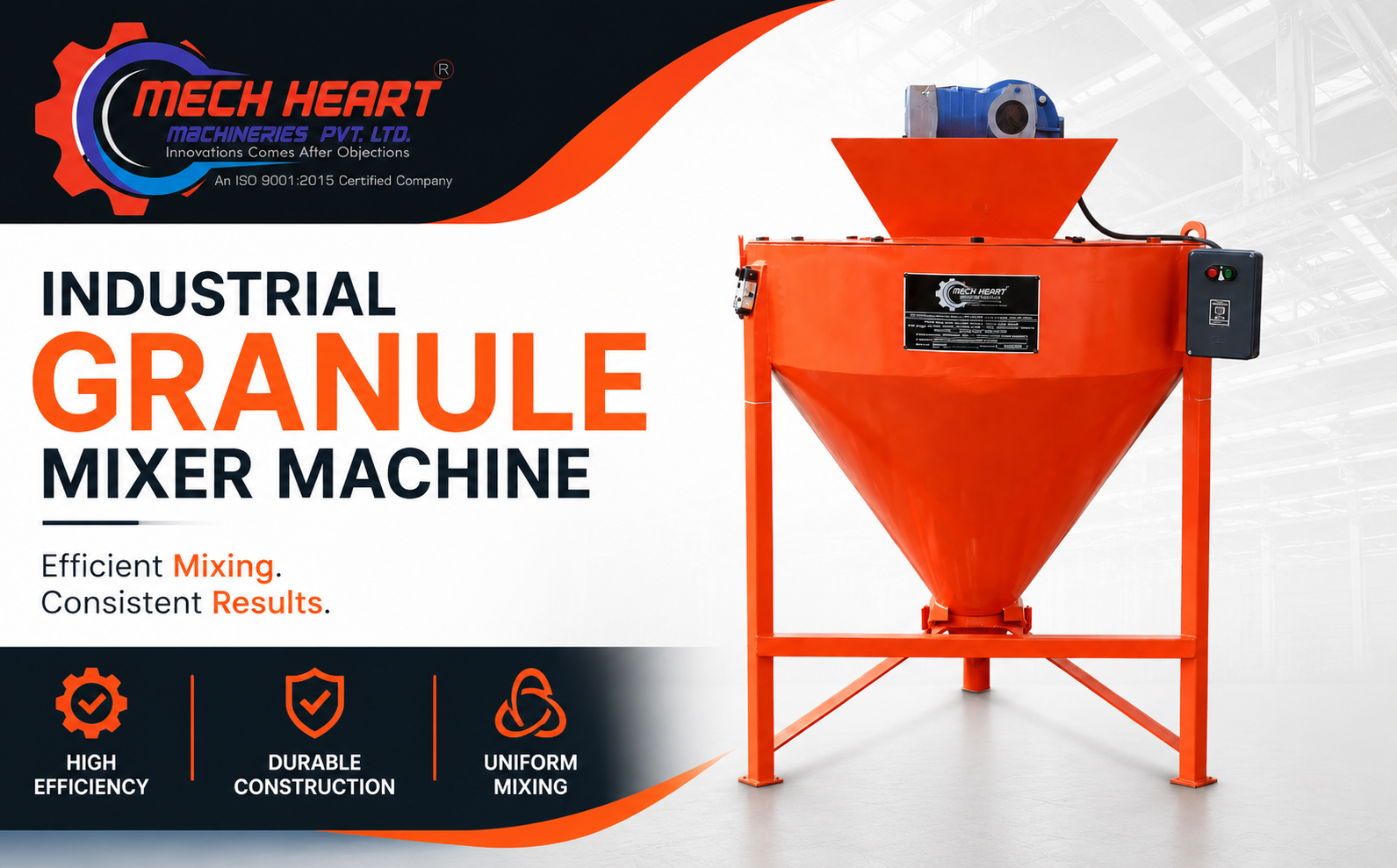Industrial Granule Mixer Machine