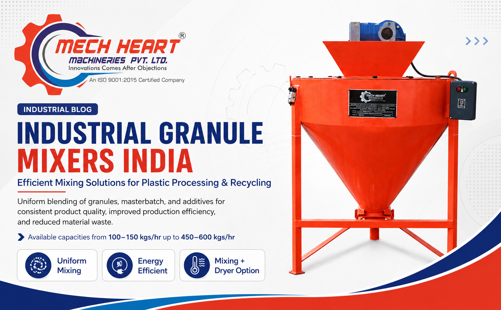 industrial granule mixers India